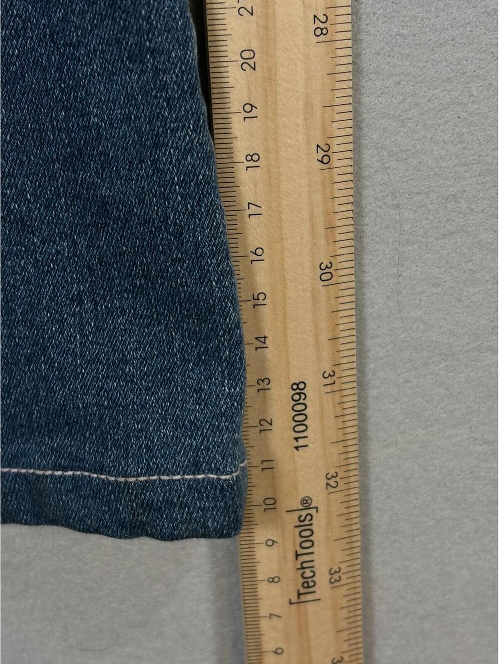 Women's Dark Blue Bootcut Jeans - Picture 16 of 16